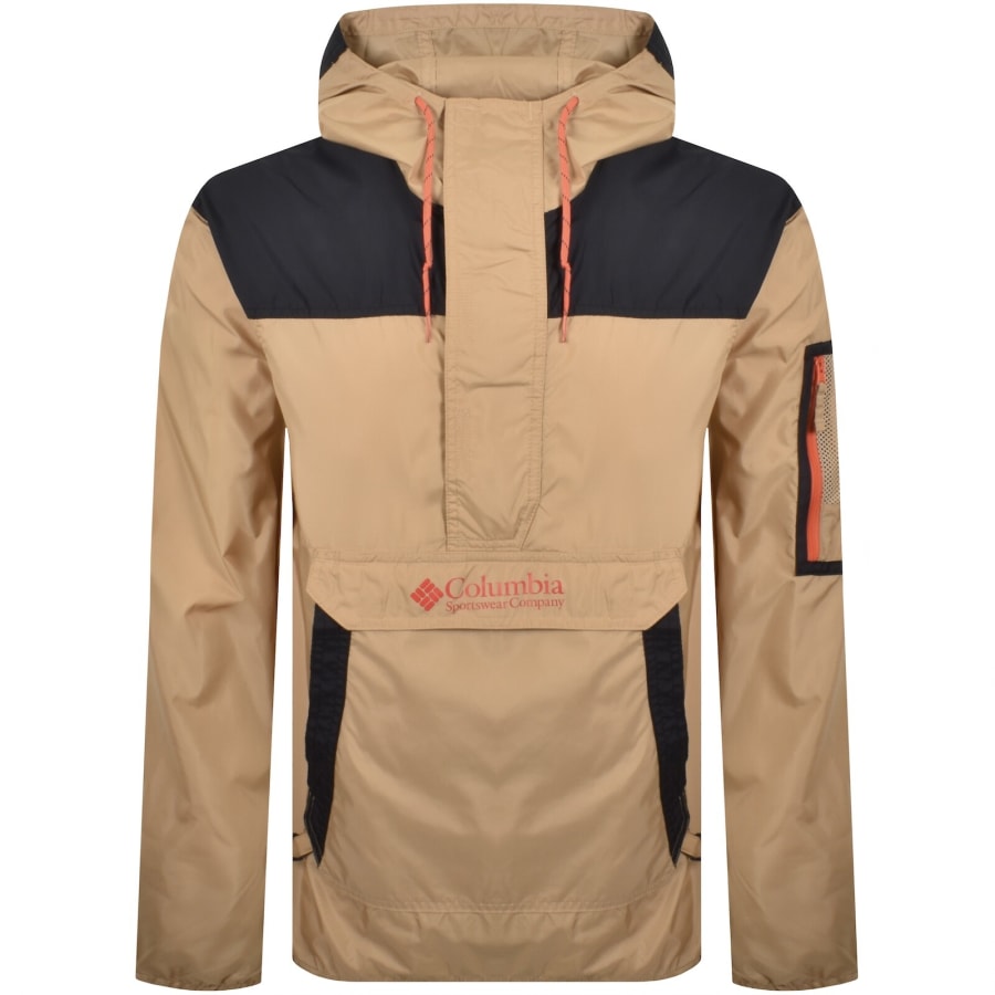 ビームス×コロンビアChallenger ウィンドブレーカージャケット Columbia Challenger Windbreaker Jacket Beige | Mainline Menswear us
